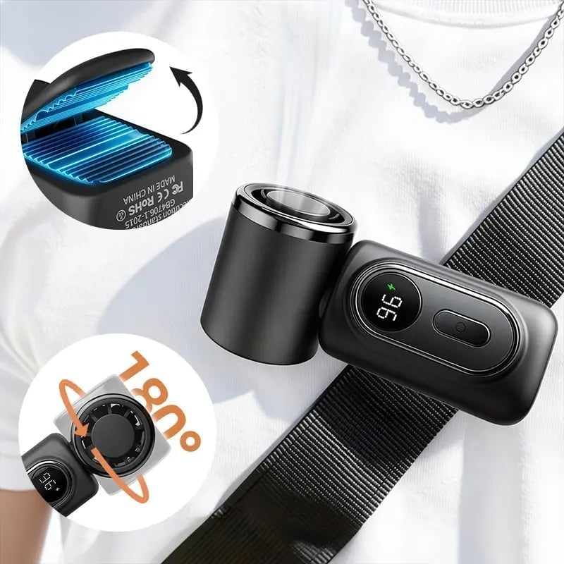 Mini Portable Handheld Clip-On Fan