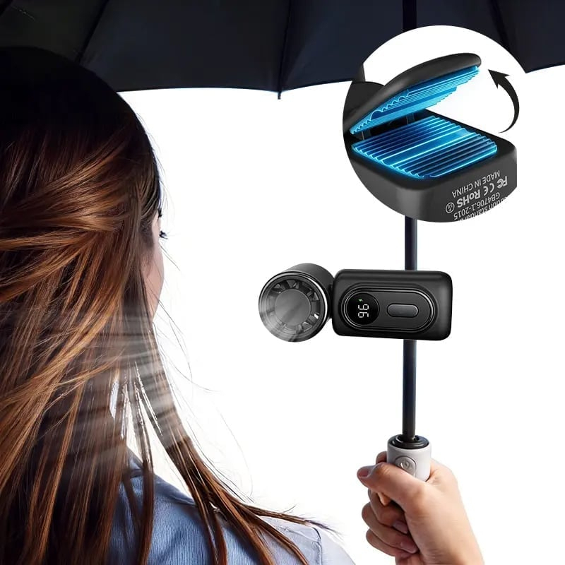 Mini Portable Handheld Clip-On Fan