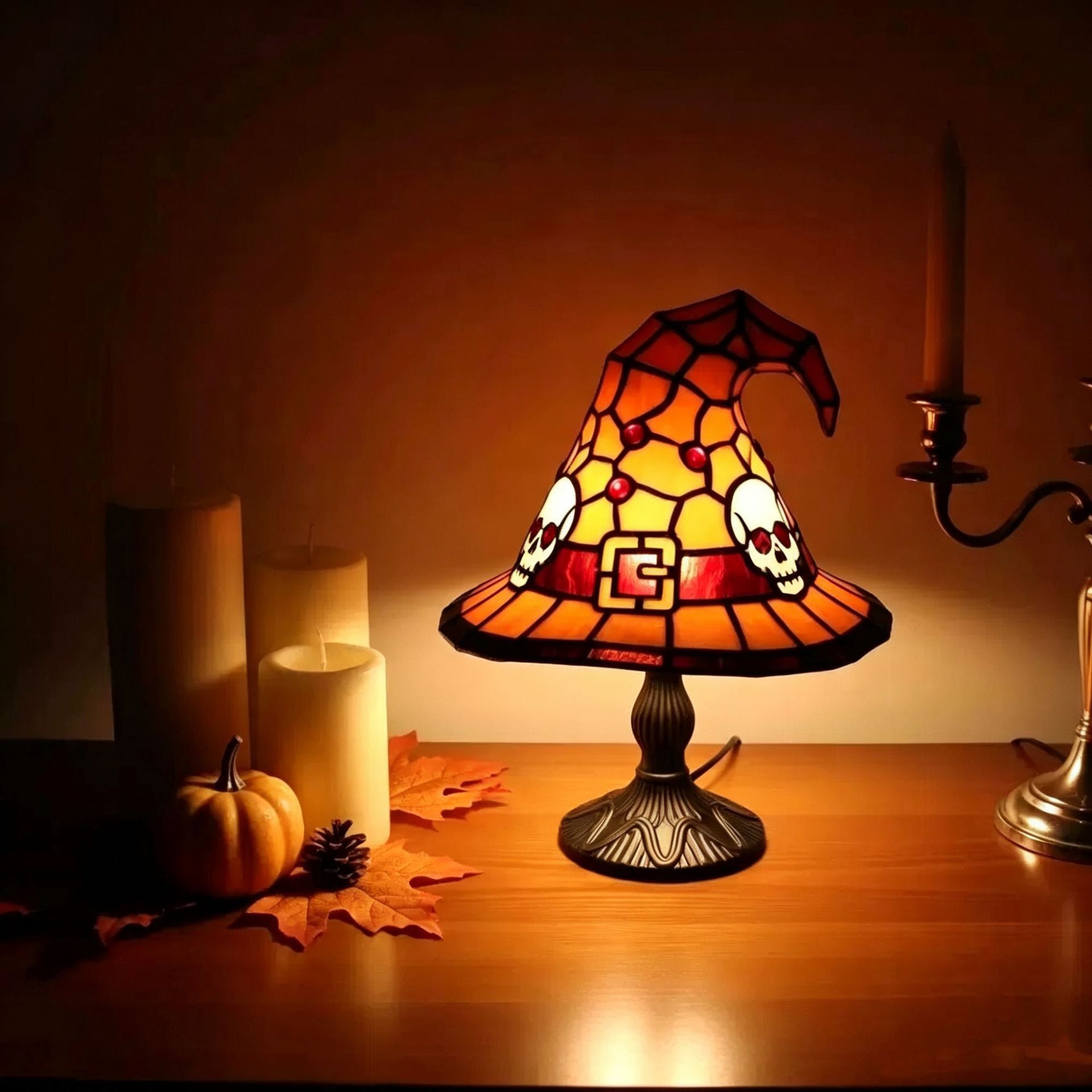 The Witch’s Hat Halloween Lamp – Light Up Your Haunted Home