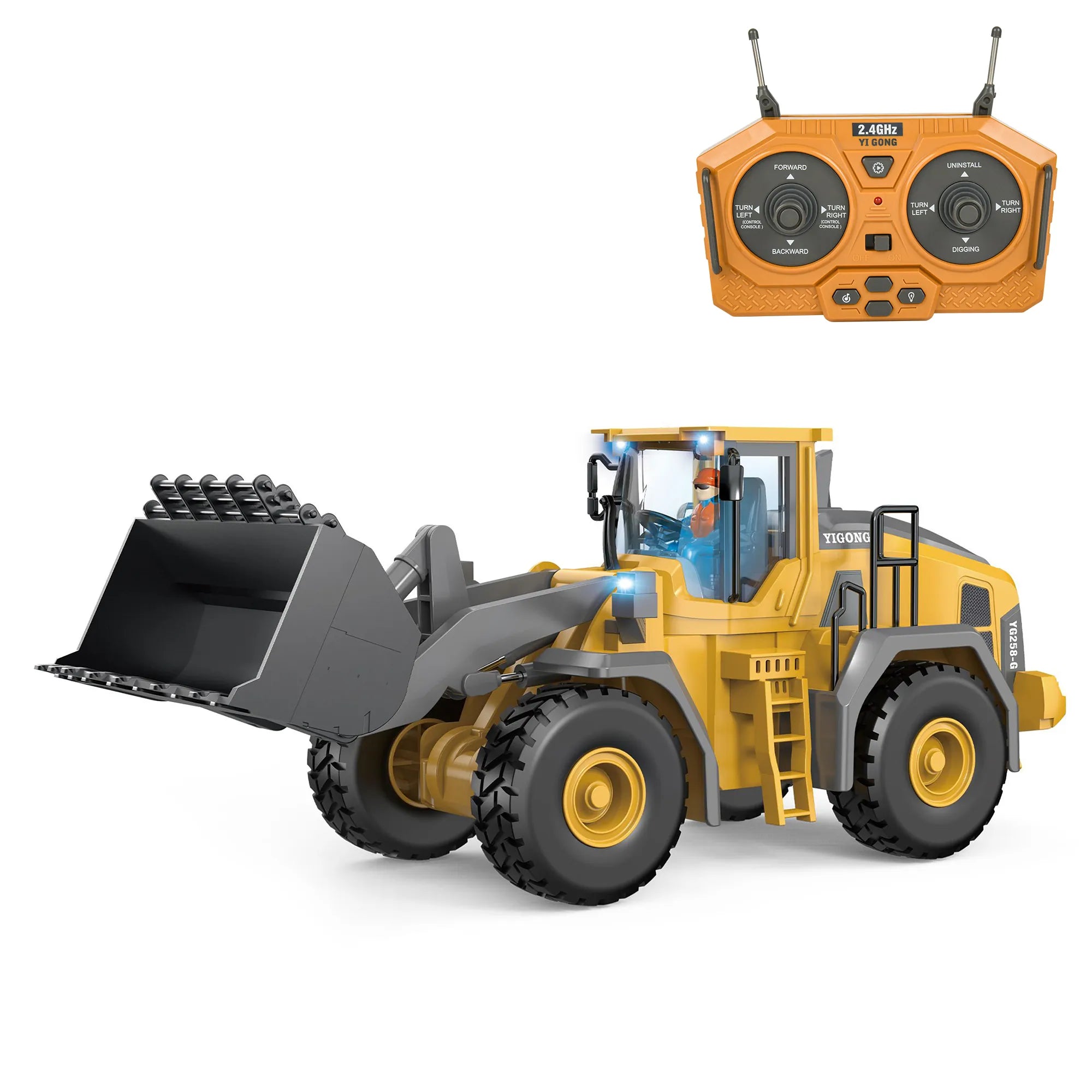 4-Vehicle RC Construction Set Built For Little Builders
