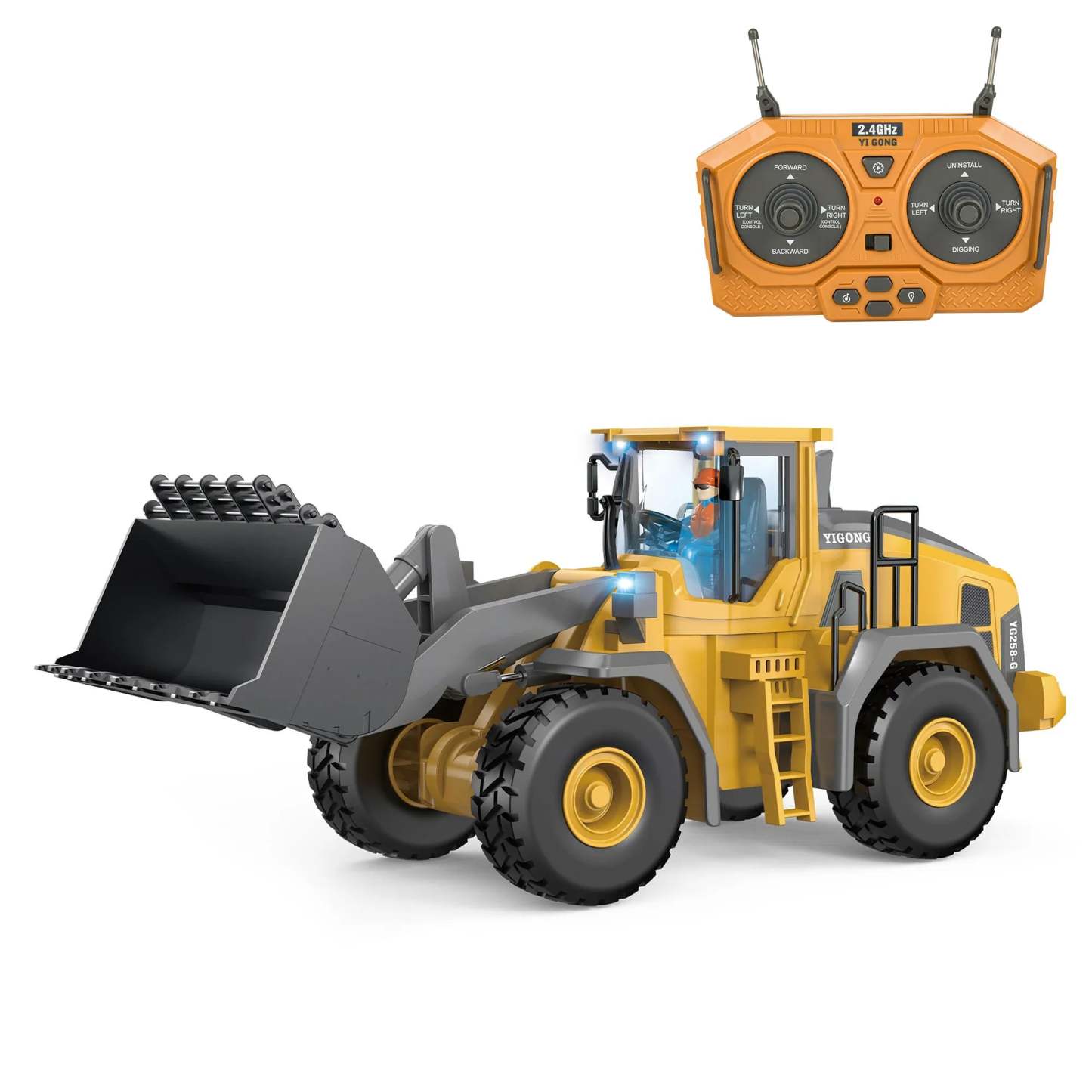 4-Vehicle RC Construction Set Built For Little Builders