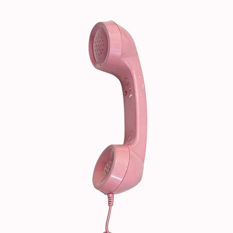 Retro Telephone Handset for Type-C Phones