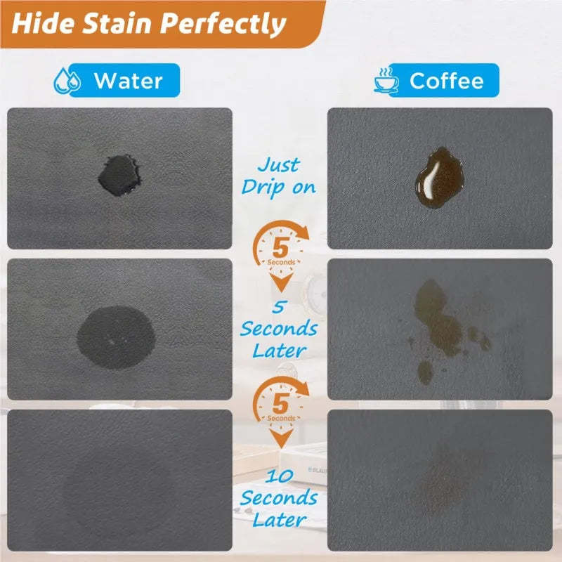 Kitchen & Bath Mat AquaStone | Diatomite & Velvet Look | Super Absorbent & Non-Slip | Washable & Durable