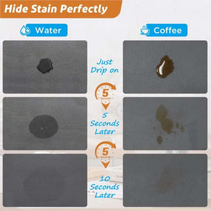 Kitchen & Bath Mat AquaStone | Diatomite & Velvet Look | Super Absorbent & Non-Slip | Washable & Durable