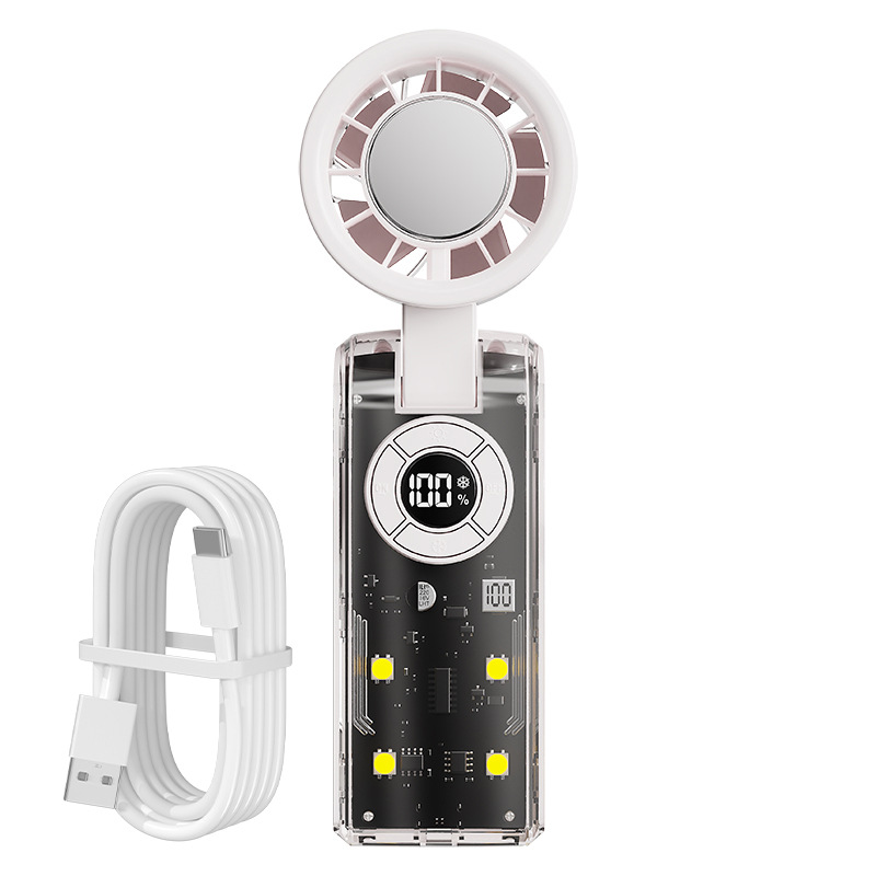 Cyber Mecha Transparent Cooling Fan
