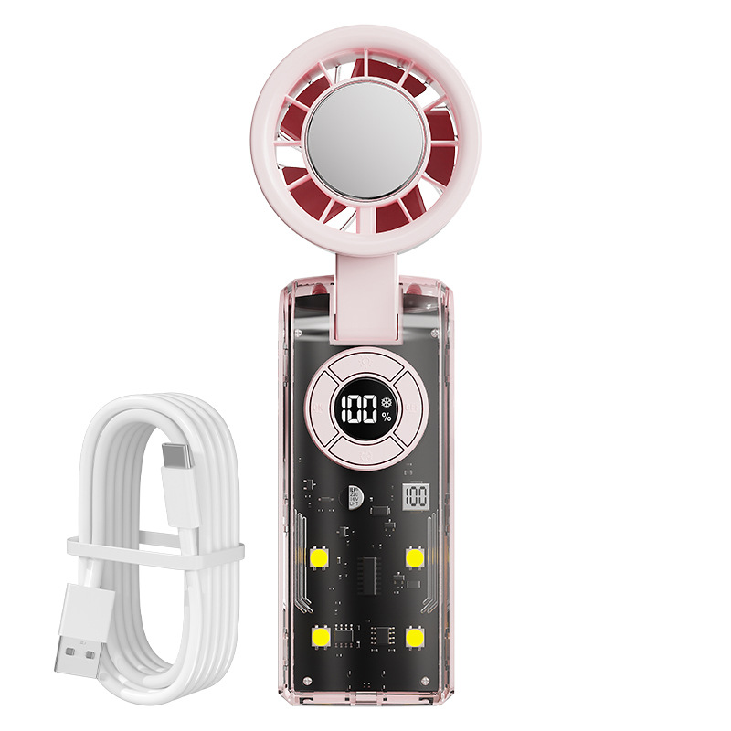Cyber Mecha Transparent Cooling Fan