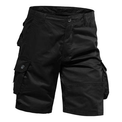 Men's Heavy-Duty Multi-Pocket Tactical Cargo Shorts