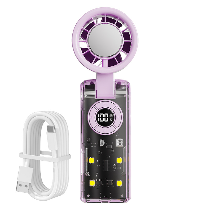 Cyber Mecha Transparent Cooling Fan