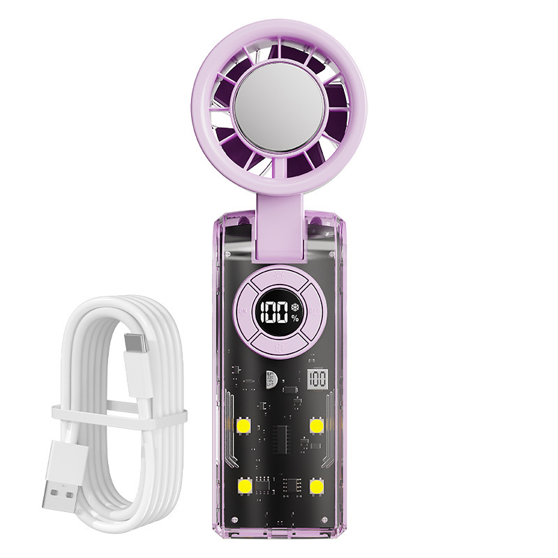 Cyber Mecha Transparent Cooling Fan