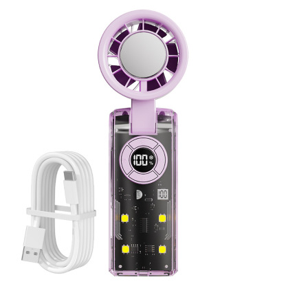 Cyber Mecha Transparent Cooling Fan