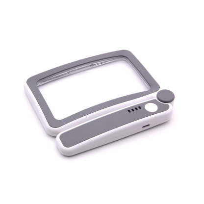 Folding Handheld Magnifying Glass with Light for Reading