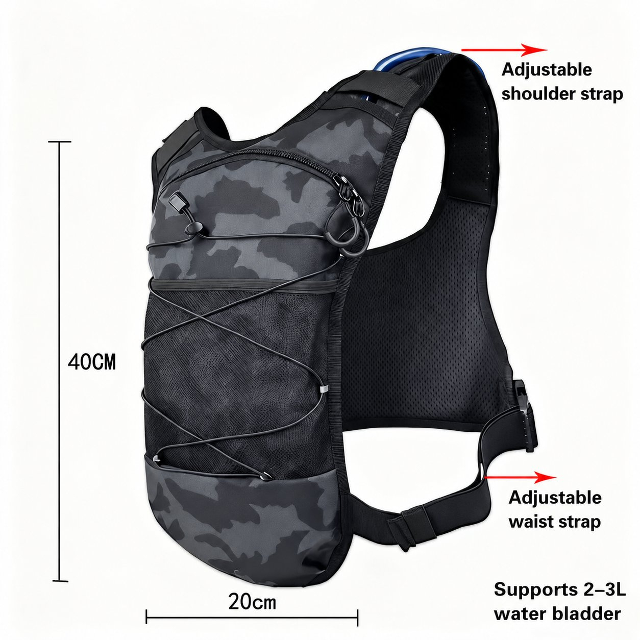 Outdoor Hydration Vest for Running & Hiking
