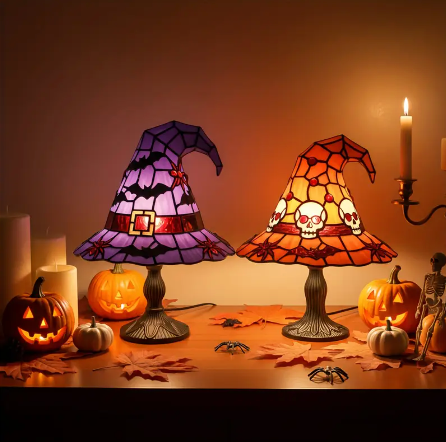 The Witch’s Hat Halloween Lamp – Light Up Your Haunted Home