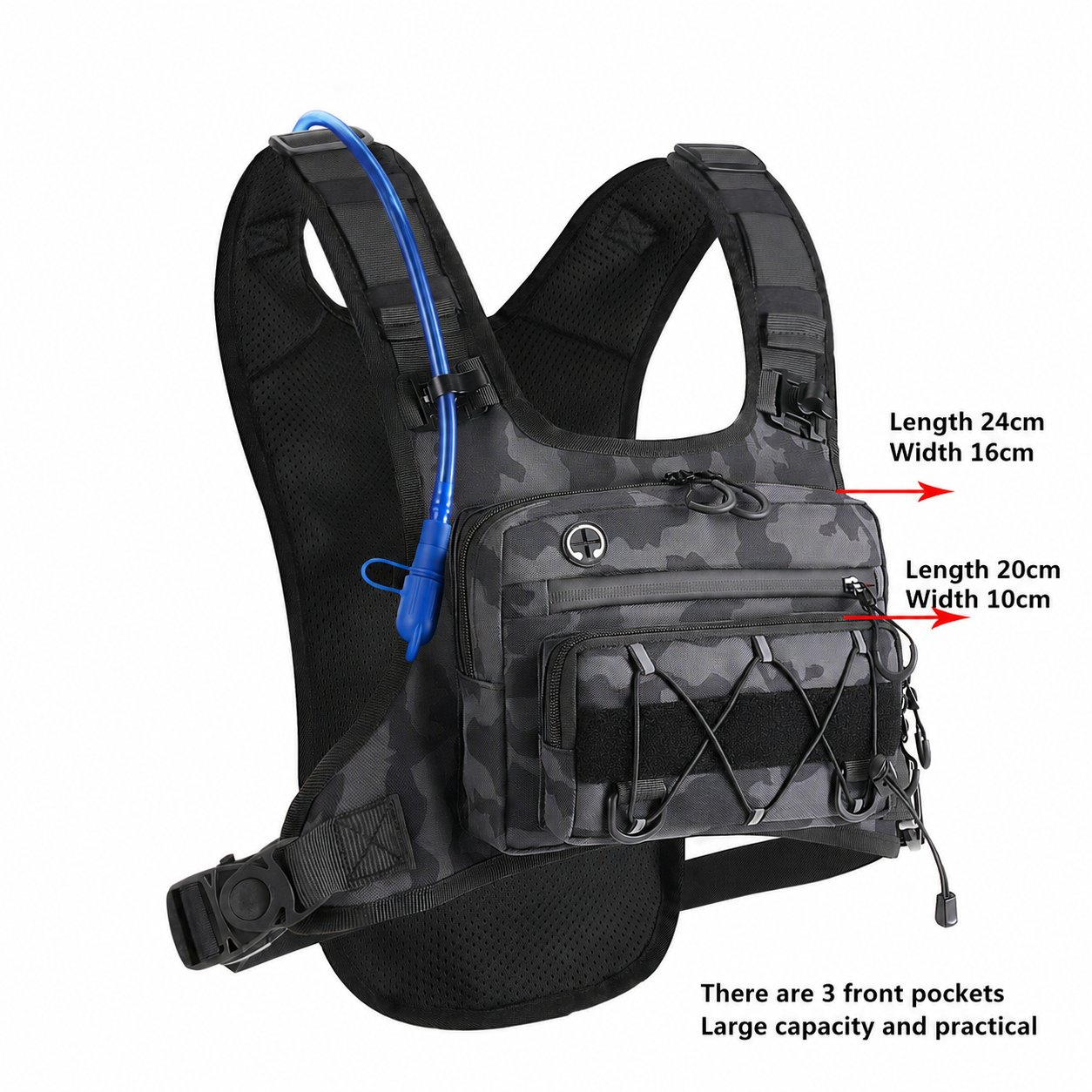 Outdoor Hydration Vest for Running & Hiking