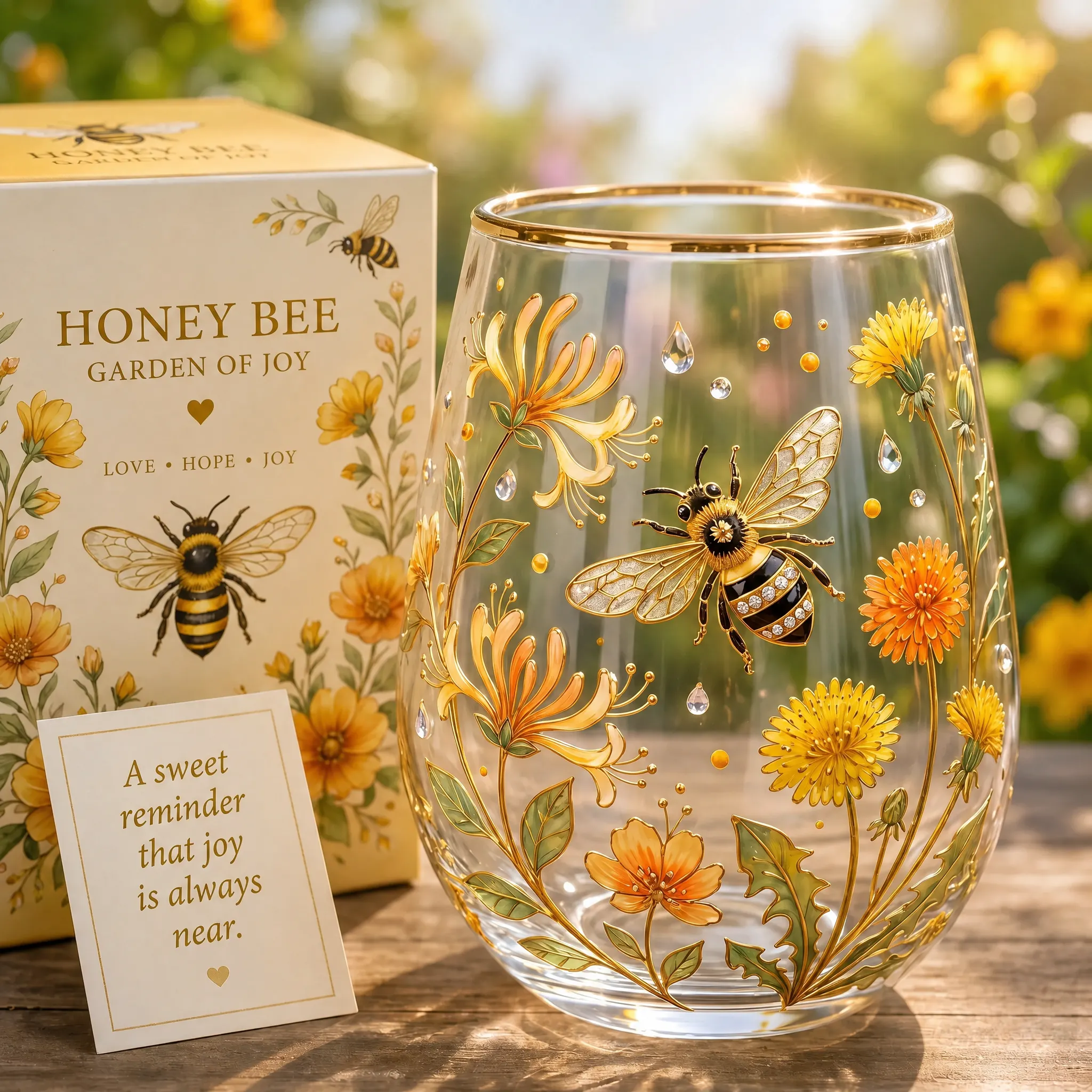 2026 Hummingbird Dawn Glass Elegant, Nature-Inspired Beauty