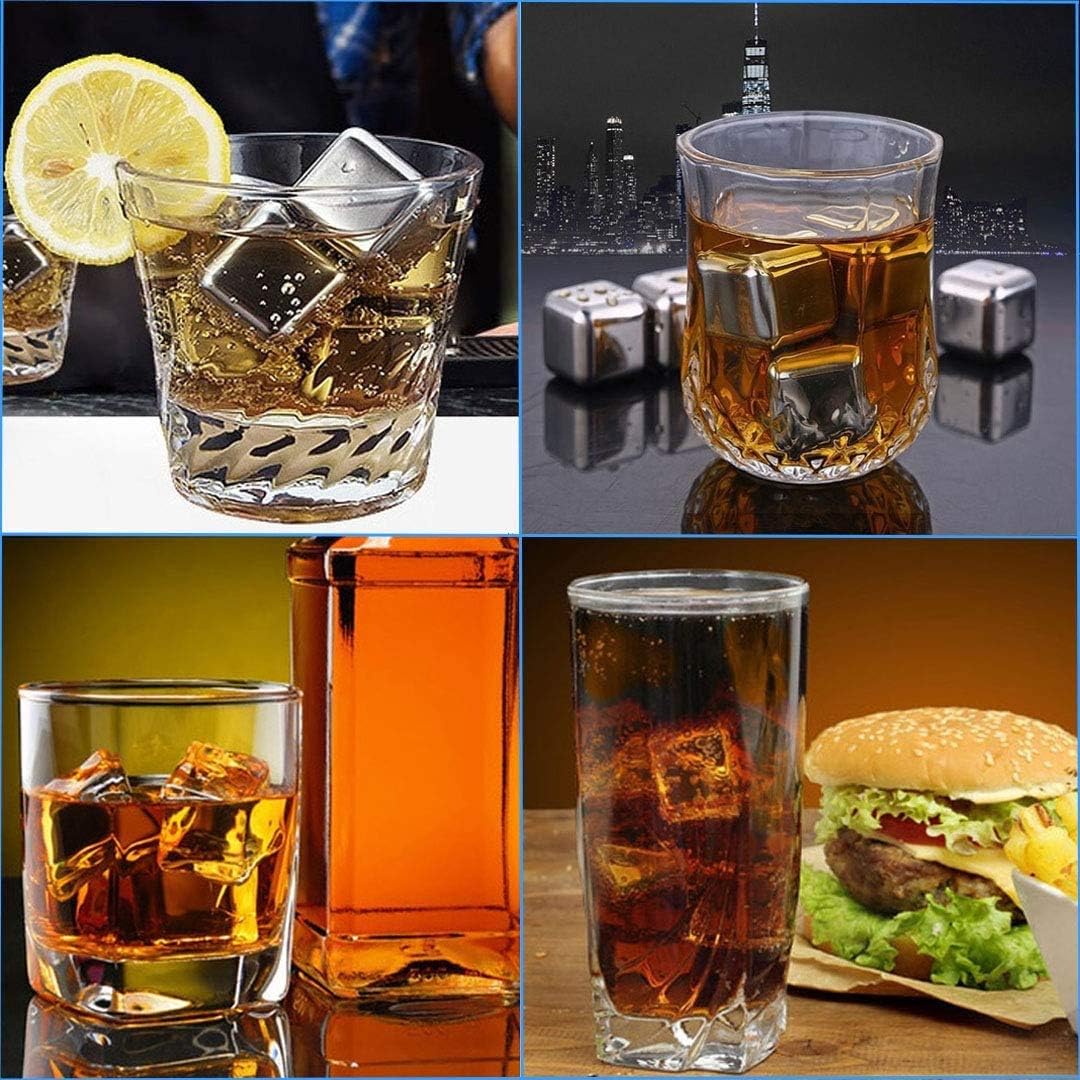 Whiskey Chilling Rocks Gift Concept