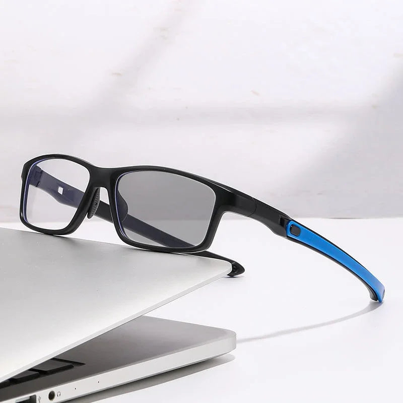 TR90 Multifocal Photochromic Reading Glasses Featuring Blue Light Blocking Technology