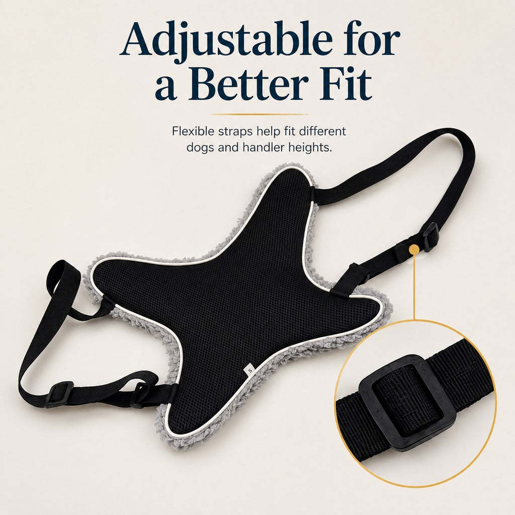 Dog Lift Support Sling for Stairs & Walks - Adjustable Mobility Harness for Senior Dogs with Weak Legs
