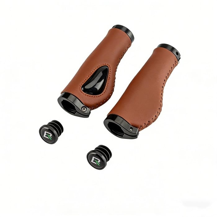 Bike Handle Grips Ergonomics Design Soft Gel Dual Lock