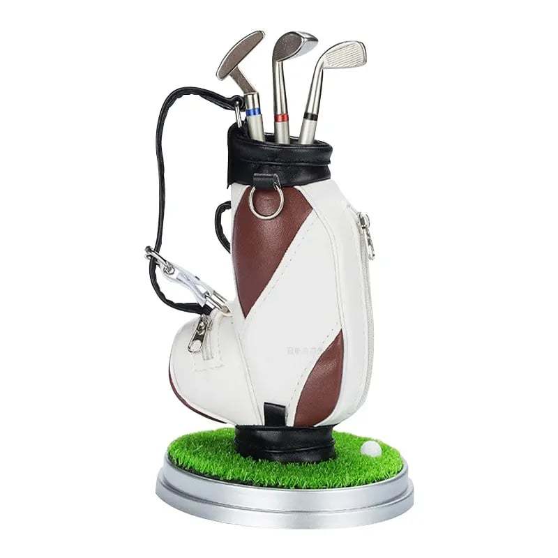 Golf Pen Holder + 3-Pen Set🏌️‍♂️Elevate Your Office Desk – A Hole-in-One for Style & Function