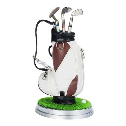 Golf Pen Holder + 3-Pen Set🏌️‍♂️Elevate Your Office Desk – A Hole-in-One for Style & Function