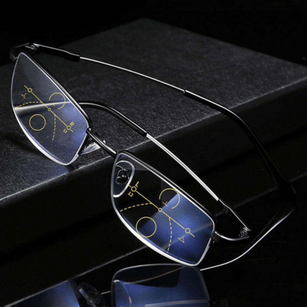 Progressive Glasses Blue Light Reading Multifocal Eyewear