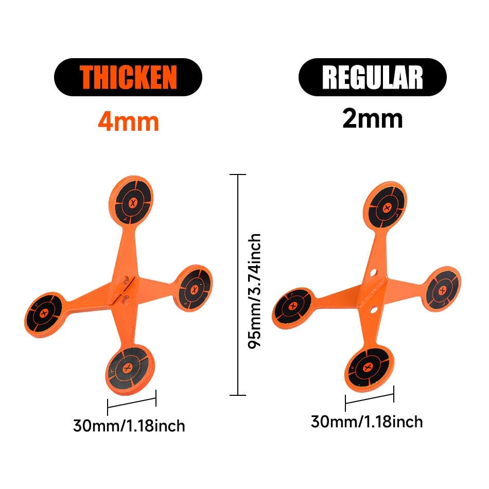 Spinning Shooting Target (Thickened Flip Roller)