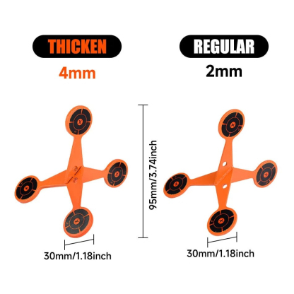 Spinning Shooting Target (Thickened Flip Roller)