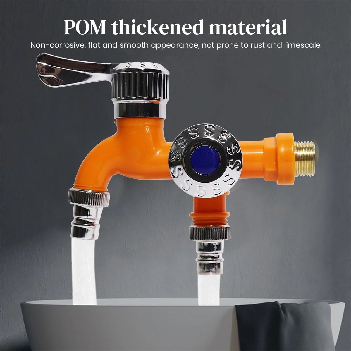 POM material faucet