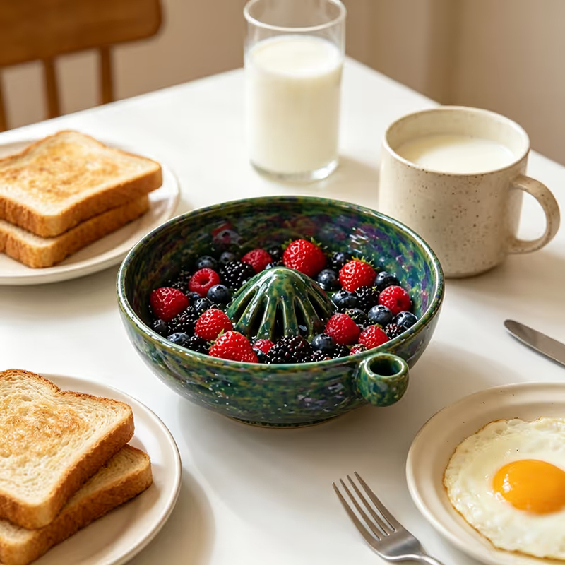 The Original Artisan Swirling Berry Bowl