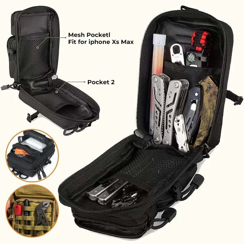 Compact EDC Sling Bag | Tactical Utility Pouch For Everyday Carry