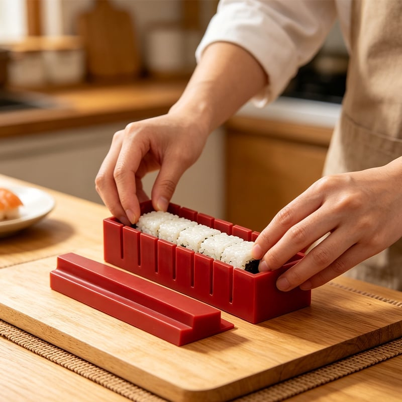 Square Sushi Rice Mold Maker Set