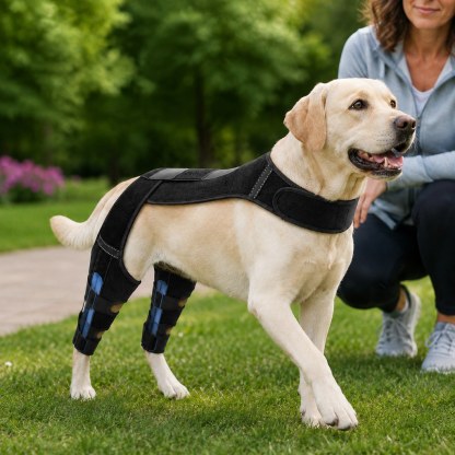 Dog Rear Leg Support Harness for Senior Dogs - Dual Hind Leg Mobility Aid for Walking & Standing