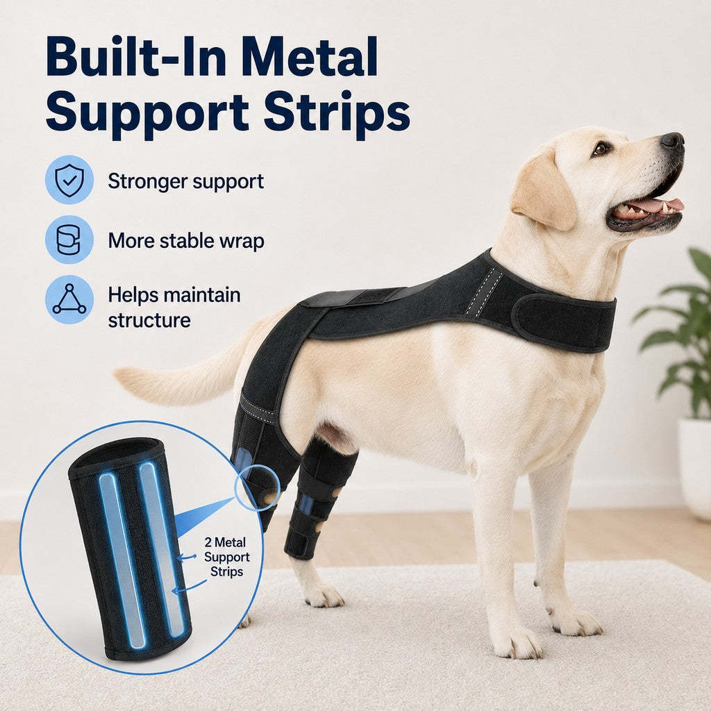 Dog Rear Leg Support Harness for Senior Dogs - Dual Hind Leg Mobility Aid for Walking & Standing