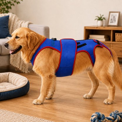 Dog Spine Support Vest for Senior & Recovery Dogs - Adjustable Back Support for Walking & Daily Mobility