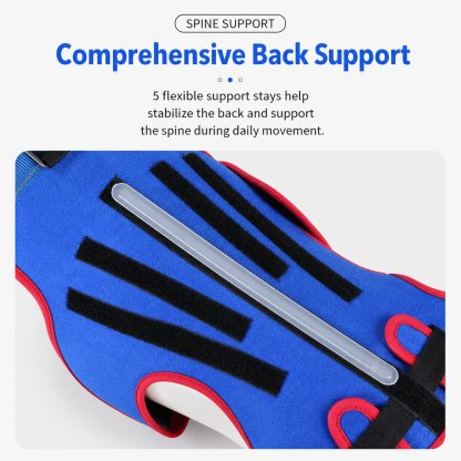 Dog Spine Support Vest for Senior & Recovery Dogs - Adjustable Back Support for Walking & Daily Mobility