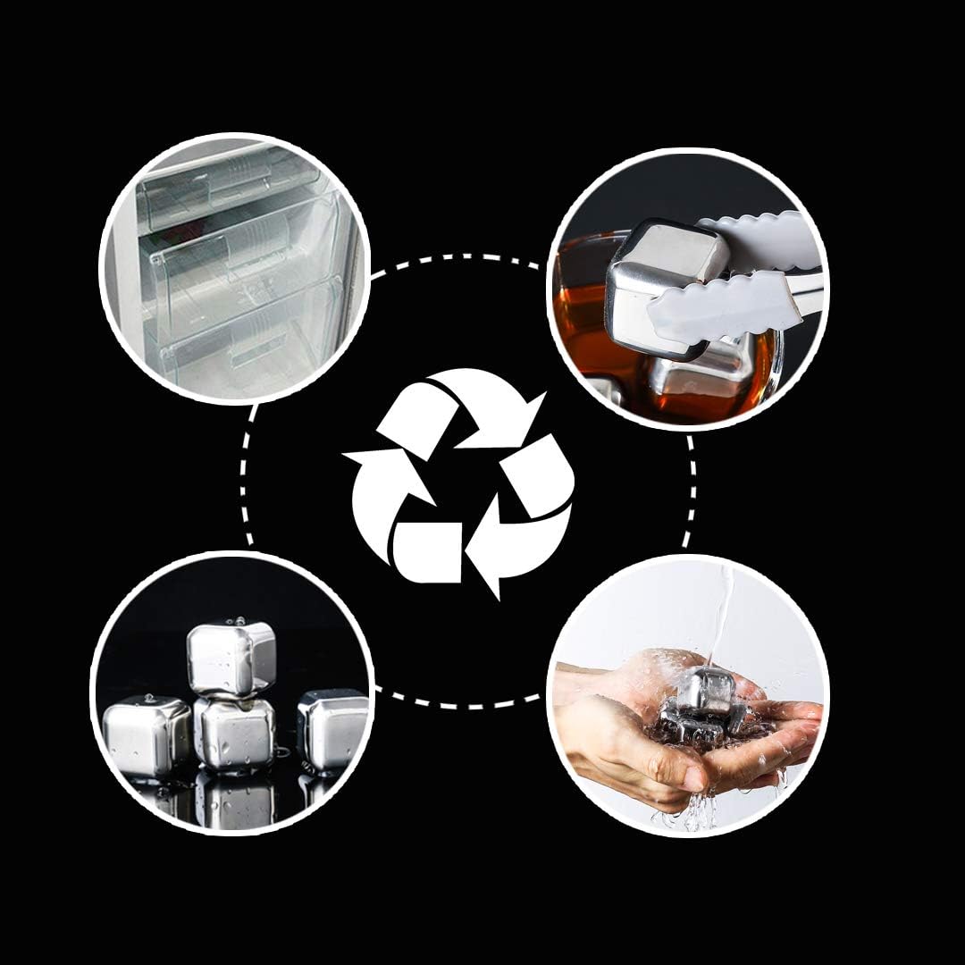 Food Grade Stainless Steel Quick-Freezing Ice Stones