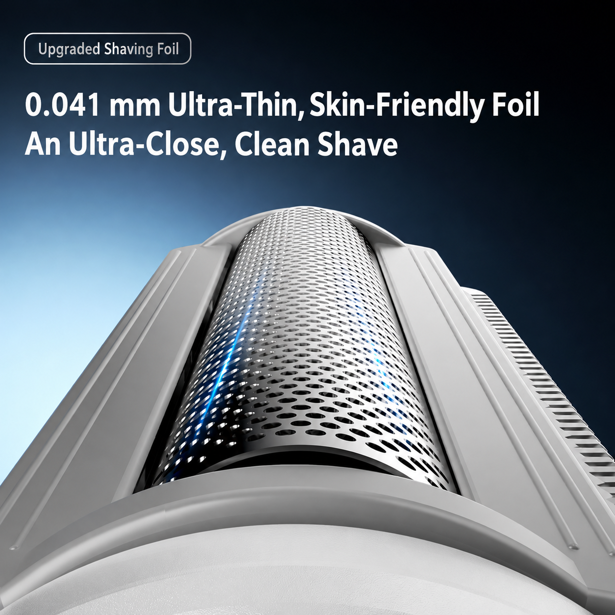 Men’s 3-Head Foil Shaver – Rechargeable Type-C Electric Razor with IPX6 Rinse-Clean Design
