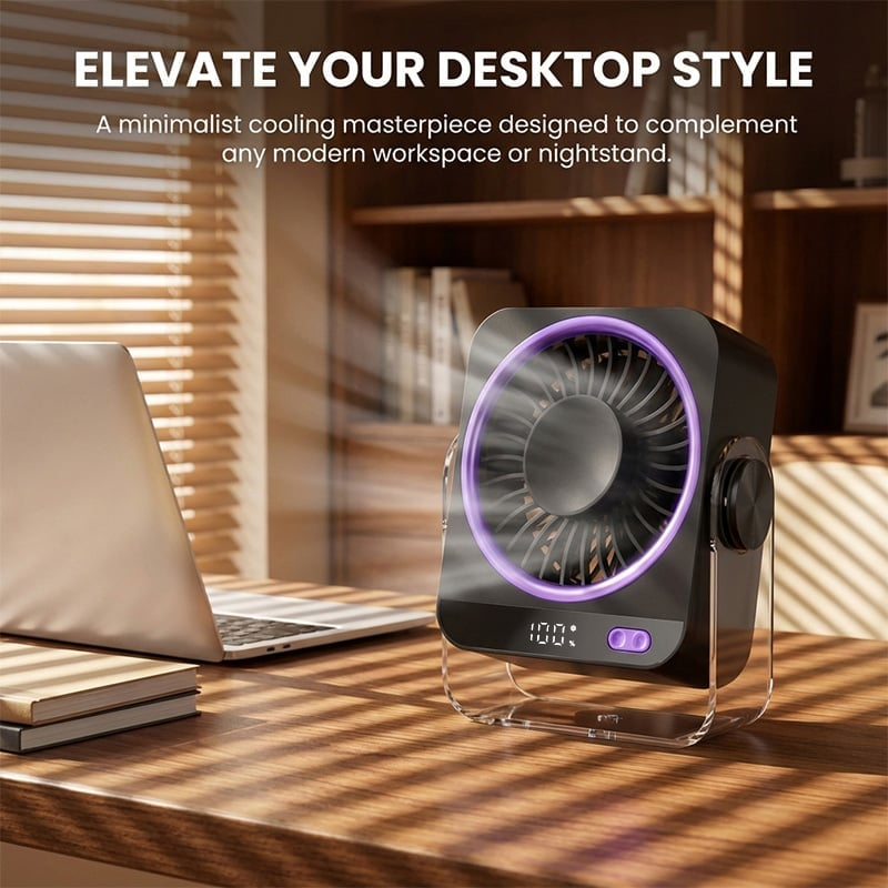 Semiconductor Desktop Cooling Fan