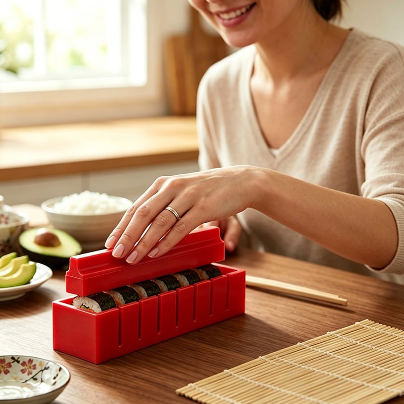 Square Sushi Rice Mold Maker Set