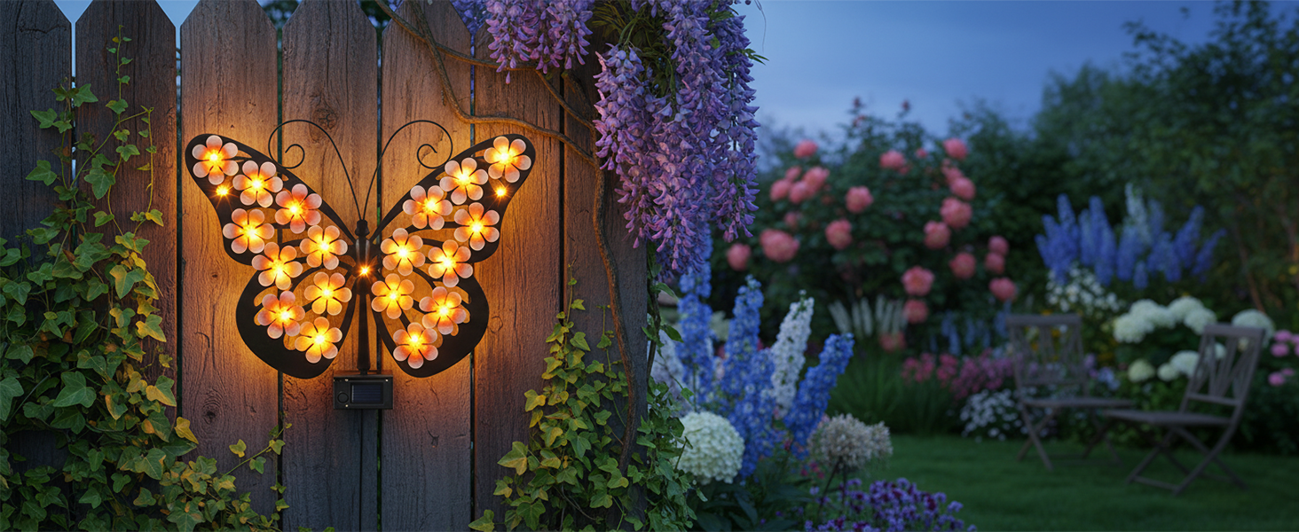 solar garden decoration