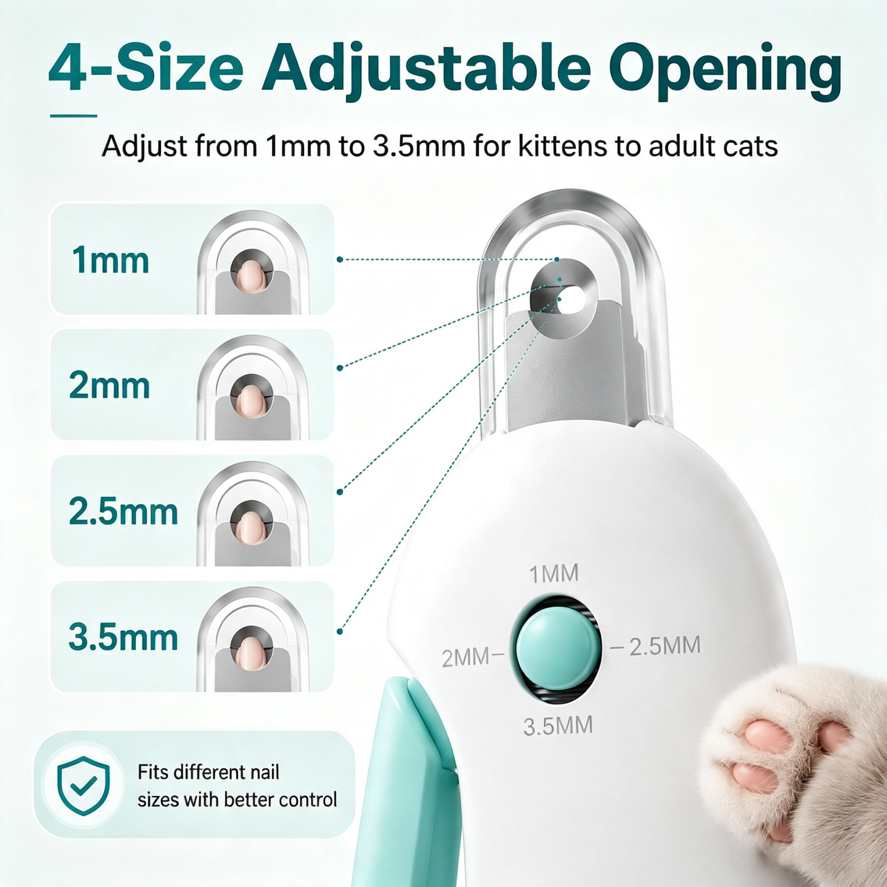 Claw Clipper – Safe Trim for All Cats