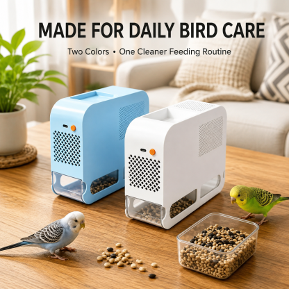 Electric Bird Seed Shell Separator with 5-Speed Airflow