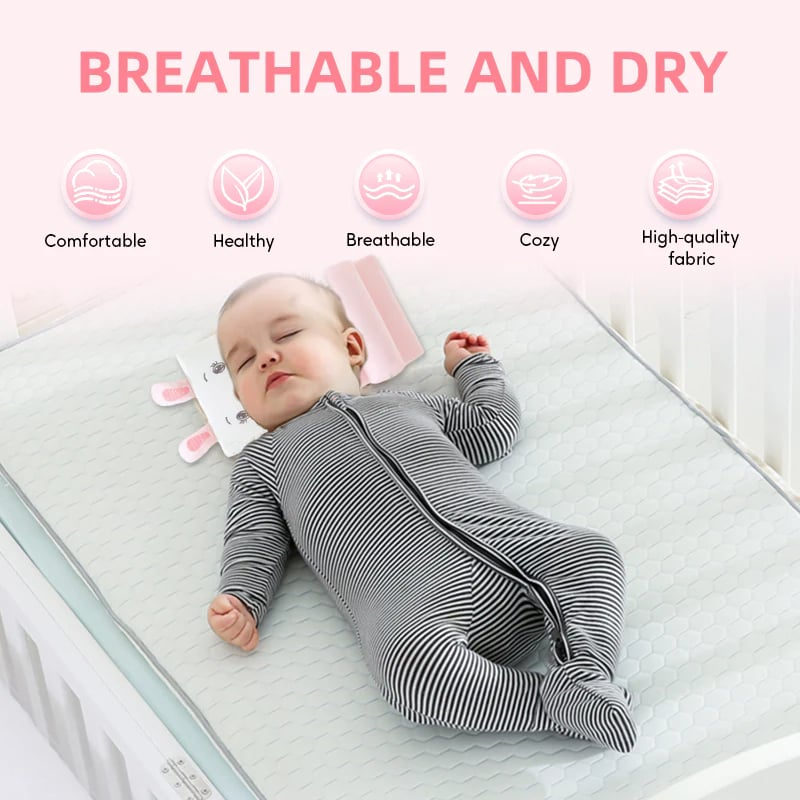 All-Season Breathable Shaping Pillow for Baby Development