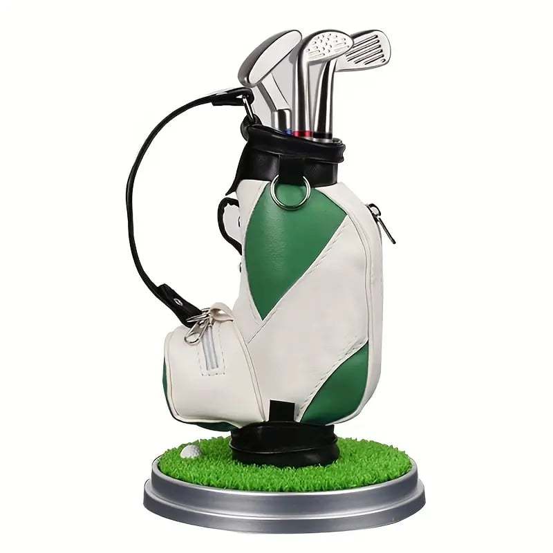 Golf Pen Holder + 3-Pen Set🏌️‍♂️Elevate Your Office Desk – A Hole-in-One for Style & Function