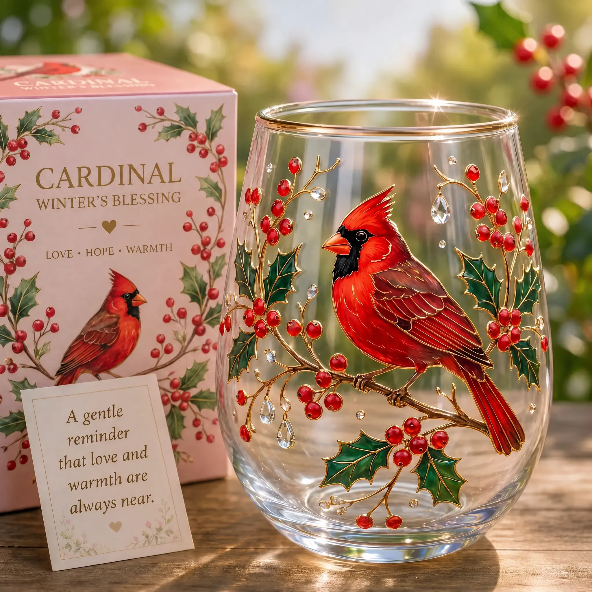 2026 Hummingbird Dawn Glass Elegant, Nature-Inspired Beauty