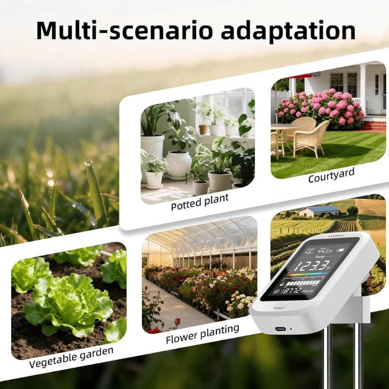 6-IN-1 Soil Moisture Meter for Indoor & Outdoor Plant