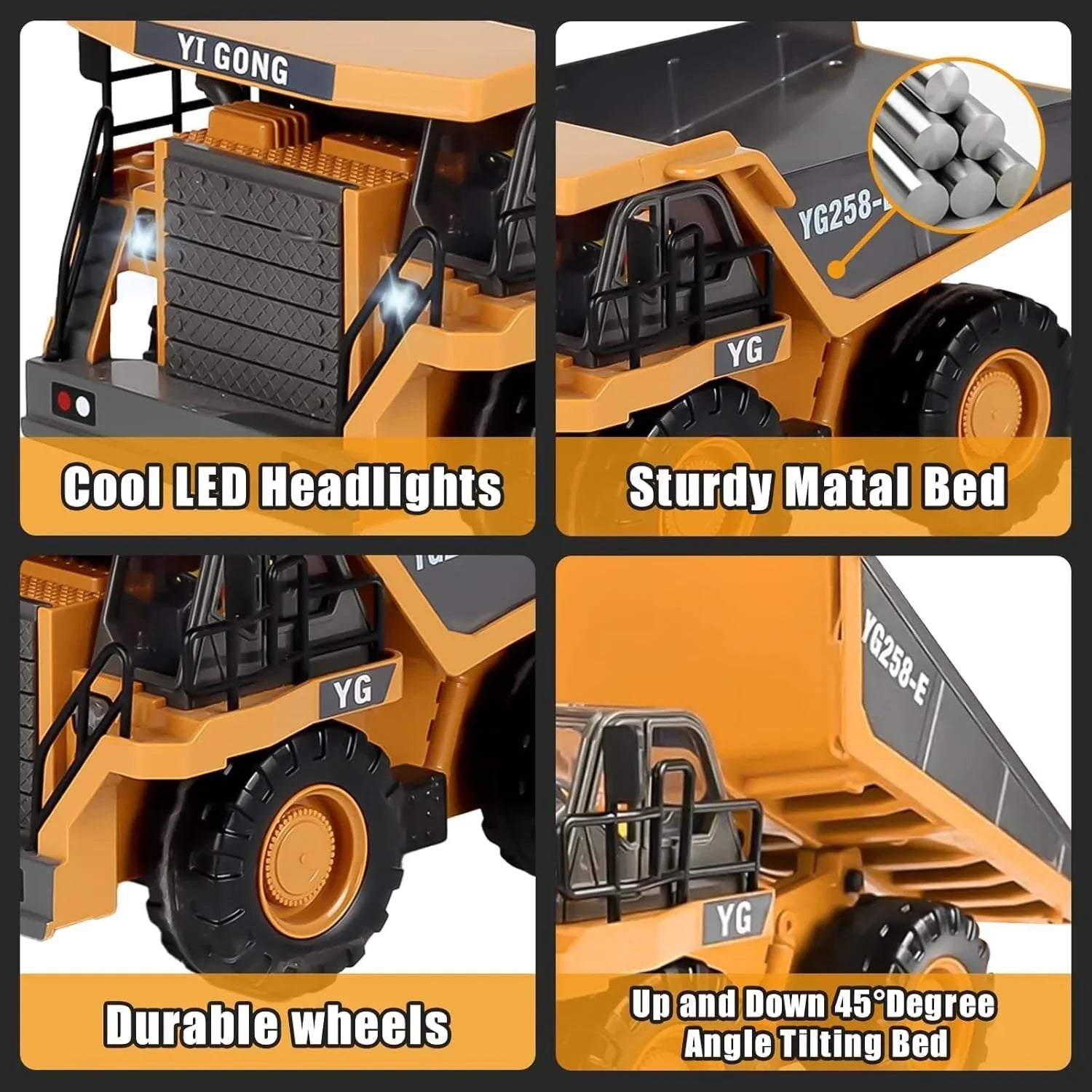 4-Vehicle RC Construction Set Built For Little Builders