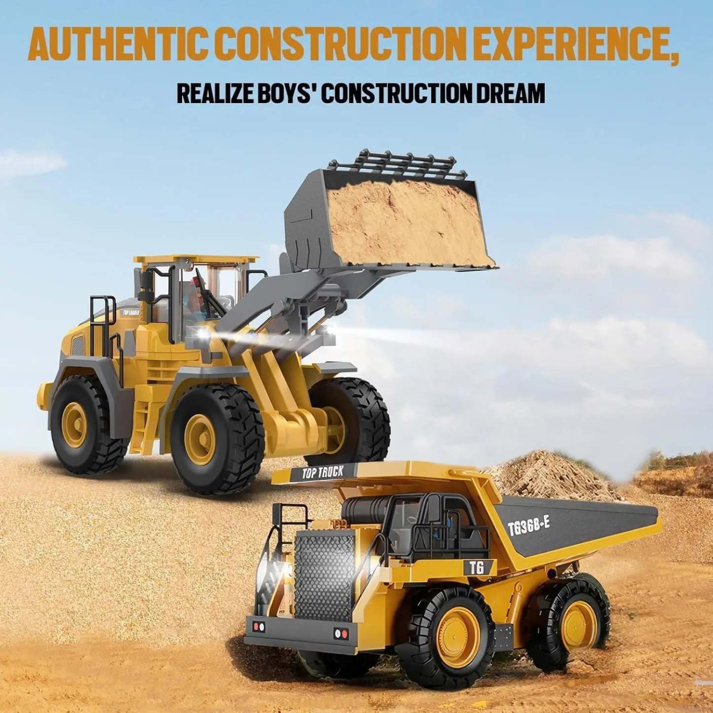 4-Vehicle RC Construction Set Built For Little Builders