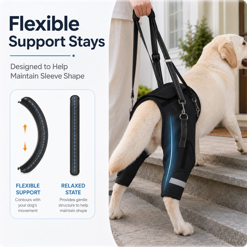 Help Your Senior Dog Climb Stairs, Get in the Car & Walk with Rear-Leg Support